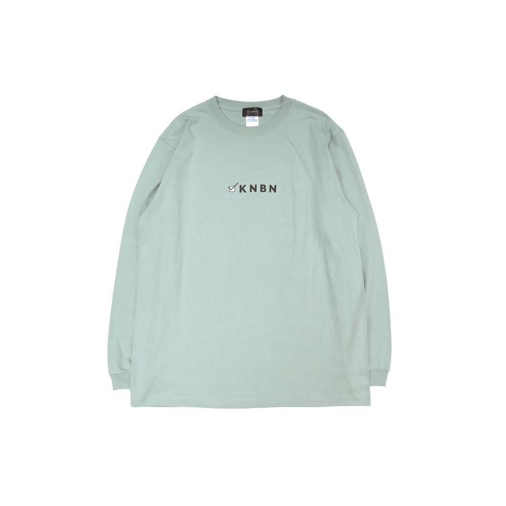 KNBN PROFILE TAG ロングスリーブTシャツ